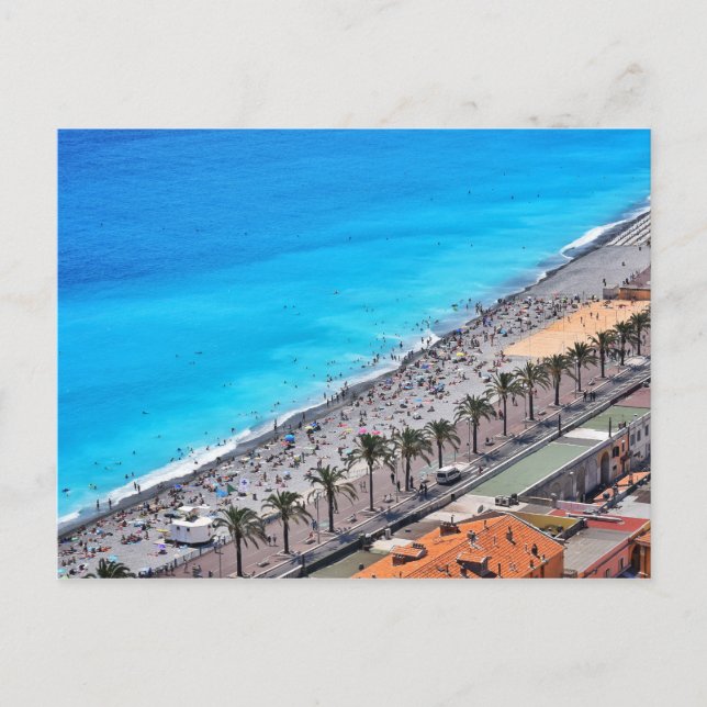 POSTAL NICE, FRANCIA - RIVIERA FRANCESA (Anverso)
