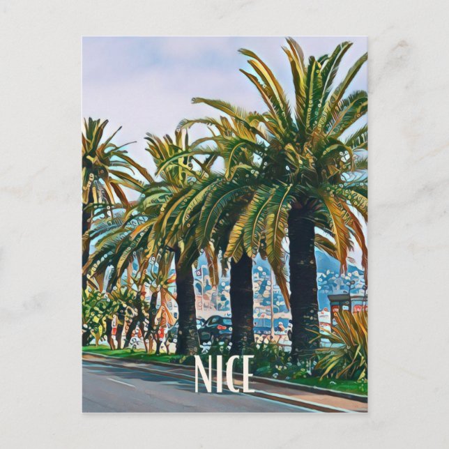 Postal Nice Photo Vintage  (Anverso)