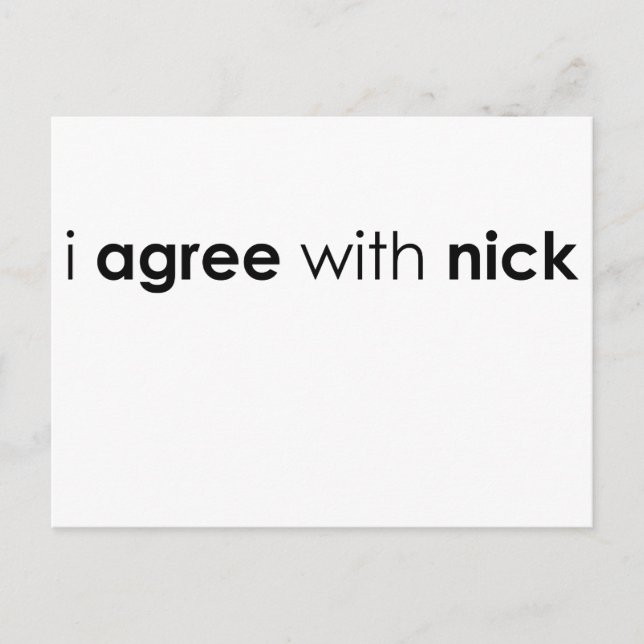 Postal nick.ai (Anverso)