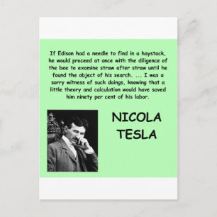 Postal Nicola Tesla