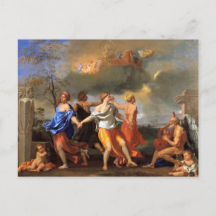 Postal Nicolas Poussin Art