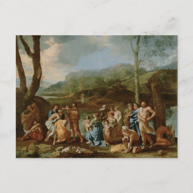 Postal Nicolas Poussin Art (Anverso)