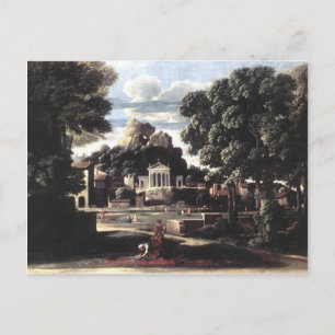 Postal Nicolas Poussin- Cenizas de la Focion