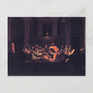 Postal Nicolas Poussin-Eucaristía