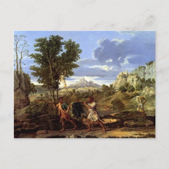 Postal Nicolas Poussin - Otoño (Anverso)