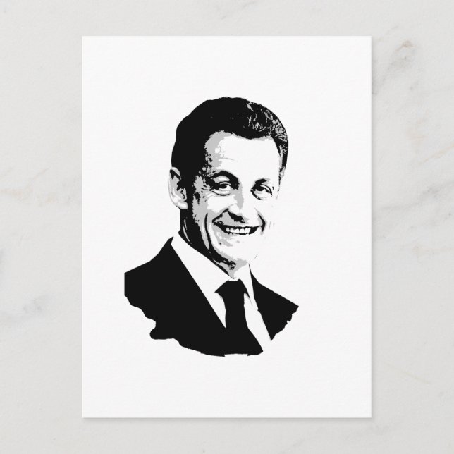 Postal Nicolas Sarkozy (Anverso)