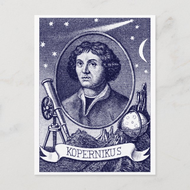 Postal Nicolaus Copernicus (Anverso)