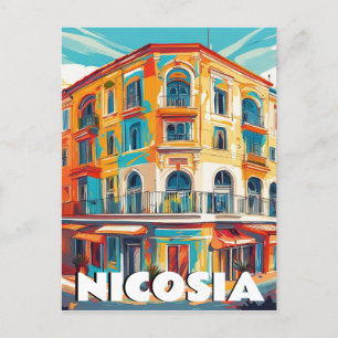 Postal Nicosia, capital de Chipre