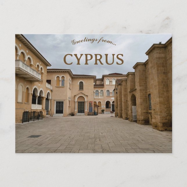 Postal Nicosia Chipre (Anverso)