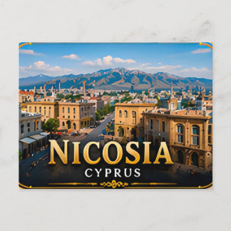 Postal Nicosia Chipre: Viaje por la ciudad histórica y pa