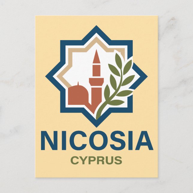 Postal Nicosia Cyprus Mediterranean (Anverso)