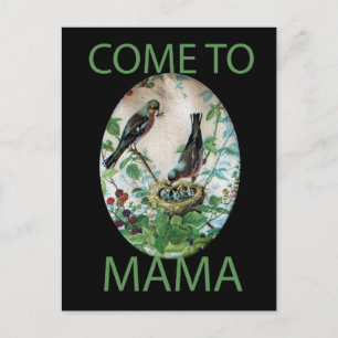 Postal Nido de alegría: El amor de la familia por el jove