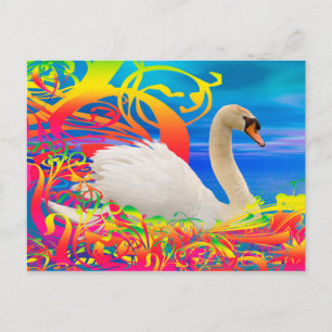Postal Nido de cisne