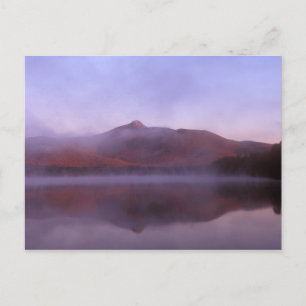 Postal Niebla de Chocorua Lake Sunrise