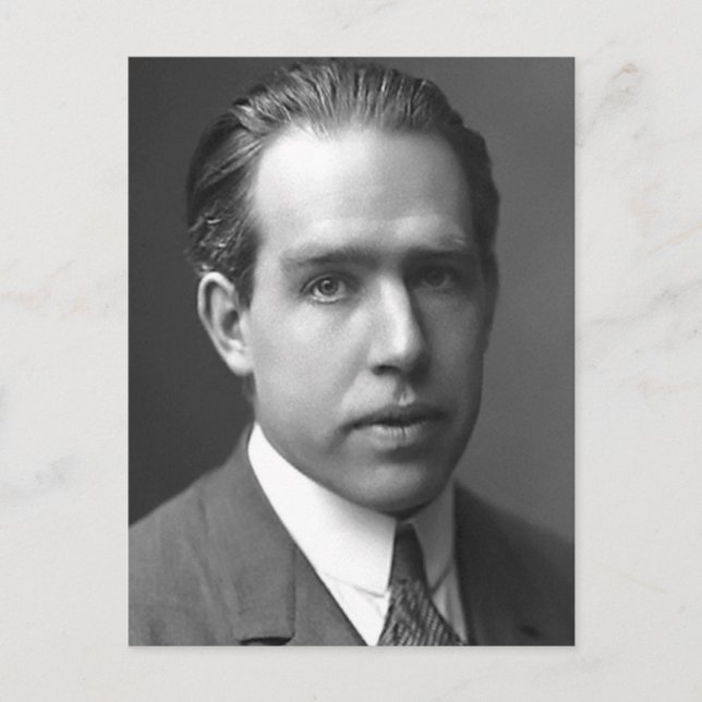 Postal niels bohr (Anverso)