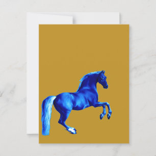 Postal Nieto de la impresión de Blu Canvas de Godolphin A