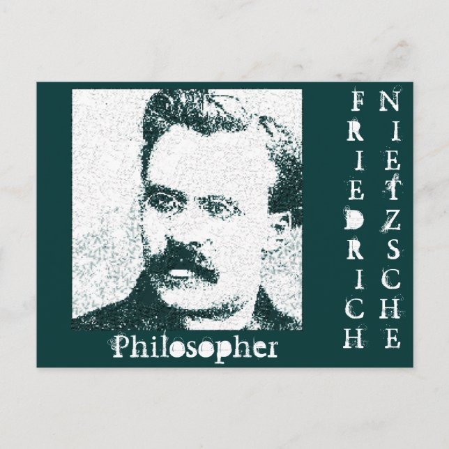 Postal Nietzsche (Anverso)