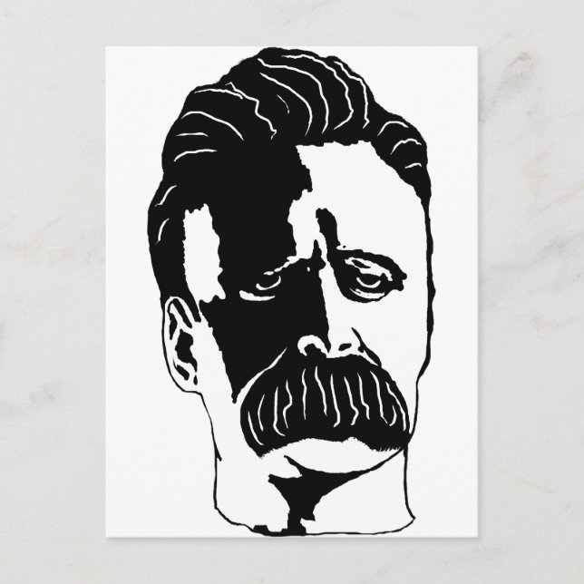 Postal Nietzsche (Anverso)