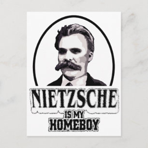 Postal Nietzsche Es Mi Homeboy