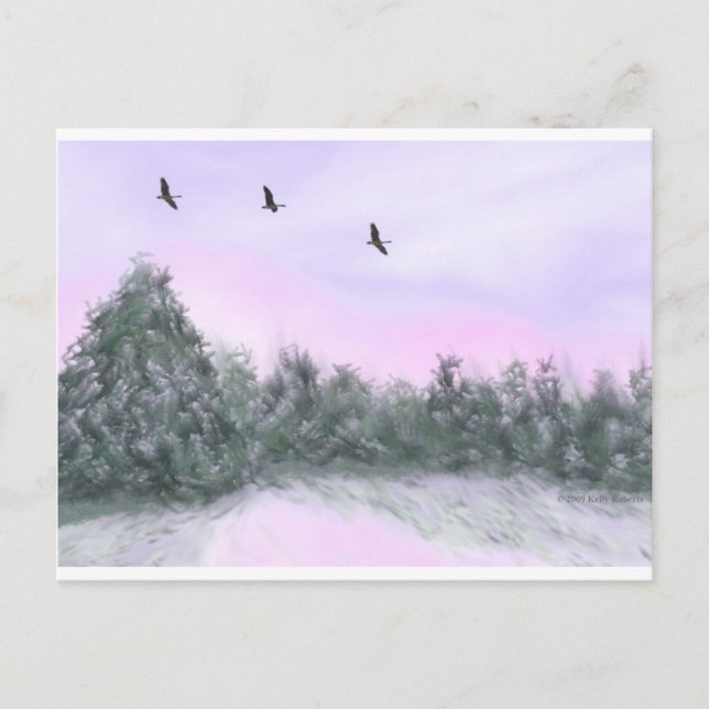 Postal Nieve (Anverso)