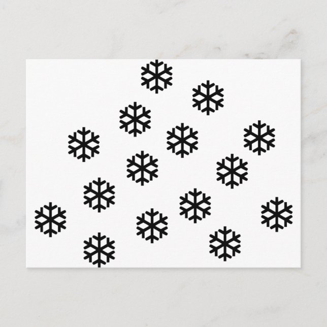 Postal Nieve (Anverso)