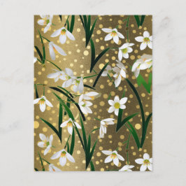 Postal Nieve Chiyogami