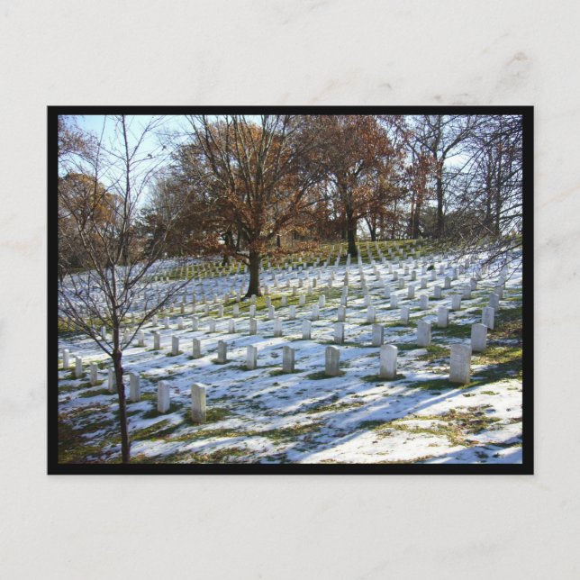 Postal nieve de arlington (Anverso)