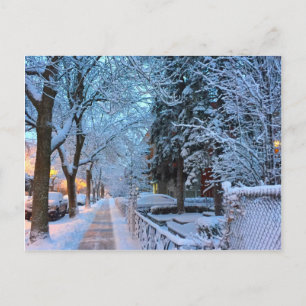 Postal Nieve en Montreal
