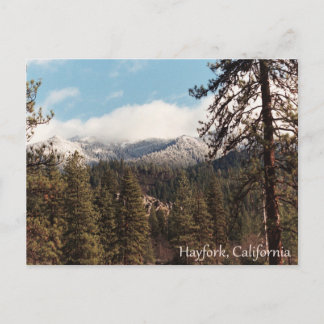 Postal Nieve fresca en Yolla Bollies...