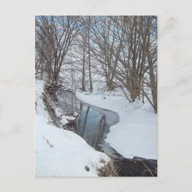 Postal Nieve por país (Anverso)