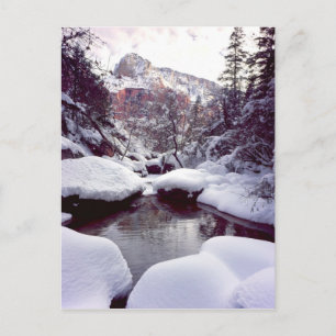 Postal Nieve profunda en Middle Emerald Pools
