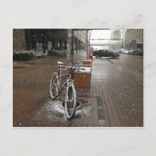 Postal Nieve sobre mí