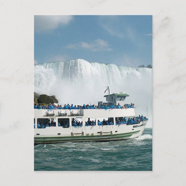 Postal Nigara Falls Barco vela Toronto CNTower CN Tower C (Anverso)
