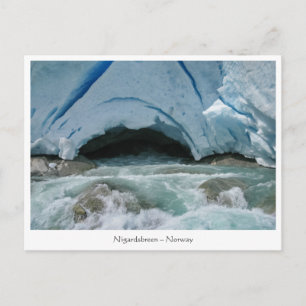 Postal Nigardsbreen Noruega
