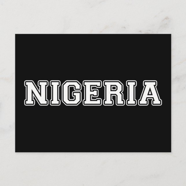 Postal Nigeria (Anverso)