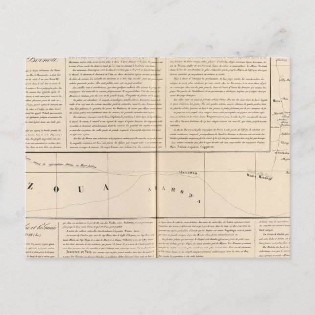 Postal Nigeria, Camerún (Anverso)