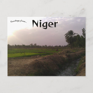 Postal nigerina de Niamey