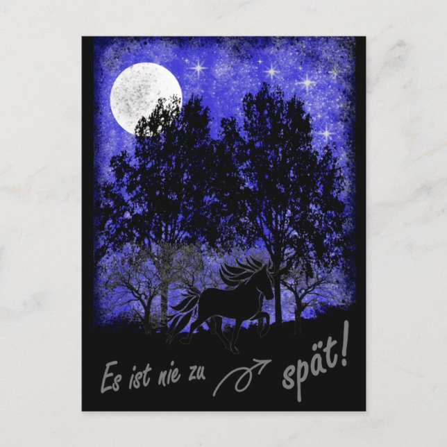 Postal Night Tölter - es ist nie zu spät (Anverso)