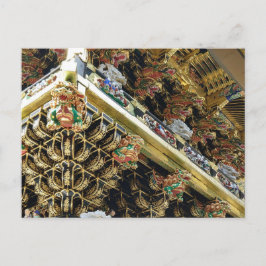 Postal Nikko Japan Temple Shrine Asian Architecture