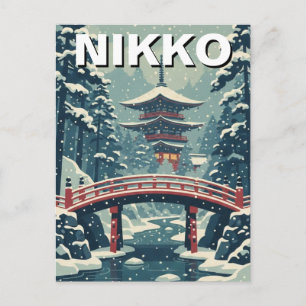 Postal Nikko Japón Viajes