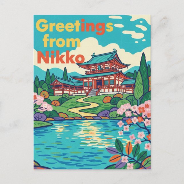 Postal Nikko Magnet (Anverso)