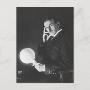 Postal Nikola Tesla, 1898.