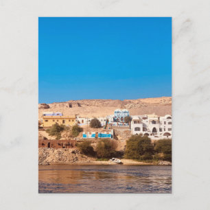 Postal Nilo en Aswan - Egipto