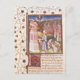 Postal Nimrod que supervisa el edificio de la Torre de