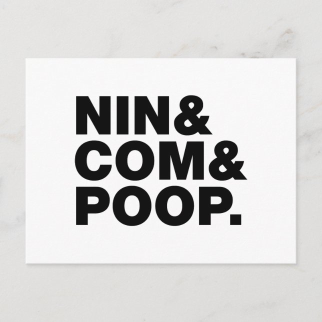 POSTAL NIN & COM & POOP. (Anverso)