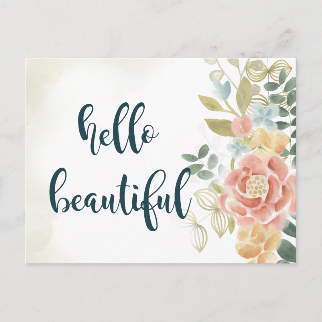 Postal Niña bebé (Anverso)