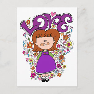 Postal Niña Cuidada