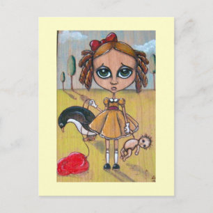 Postal Niña Perdida