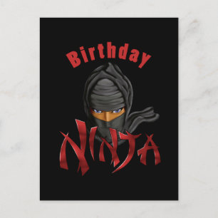 Postal Ninja de Cumpleaños