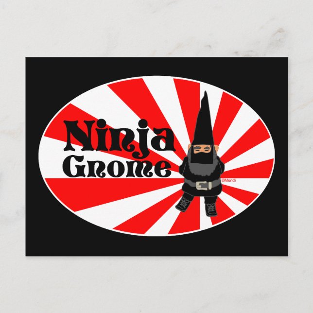 Postal Ninja Gnome (Anverso)